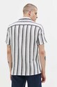 Odzież Hollister Co. koszula z domieszką lnu KI325.3090.105 biały