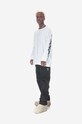 1017 ALYX 9SM cotton longsleeve top AAUTS0387FA01 white SS23