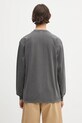 Одежда Хлопковый лонгслив Carhartt WIP L/S Nelson T-Shirt I029949.87GD. серый