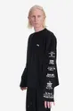 black 032C longsleeve shirt Content Supersize Unisex