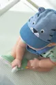 niebieski Mayoral Newborn czapka bawełniana dziecięca Chłopięcy