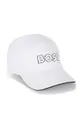 білий Дитяча бавовняна шапка BOSS Для хлопчиків