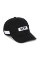 Dkny czapka bawełniana dziecięca aplikacja czarny D21199