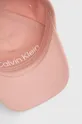 ροζ Βαμβακερό καπέλο του μπέιζμπολ Calvin Klein