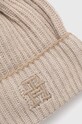 Kiegészítők Tommy Hilfiger sapka kasmír keverékből AW0AW14401.PPYX bézs
