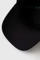 crna Pamučna kapa sa šiltom Tommy Jeans