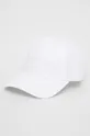 bijela Pamučna kapa sa šiltom Calvin Klein Ženski
