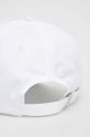 Bavlněná baseballová čepice Calvin Klein bílá