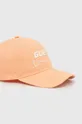 πορτοκαλί Βαμβακερό καπέλο του μπέιζμπολ Guess