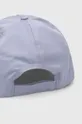 Guess czapka z daszkiem bawełniana niebieski