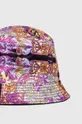 фиолетовой Двусторонняя шляпа Guess