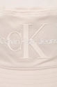 Βαμβακερό καπέλο Calvin Klein Jeans ροζ