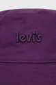 Levi's kapelusz dwustronny bawełniany fioletowy