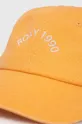 Хлопковая кепка Roxy оранжевый