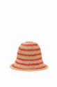 multicolor Desigual kapelusz Damski