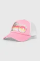 różowy Billabong czapka z daszkiem Damski