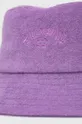 Bavlnený klobúk Billabong fialová