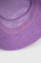 Billabong kapelusz bawełniany fioletowy EBJHA00107