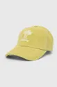 πράσινο Βαμβακερό καπέλο του μπέιζμπολ Billabong Γυναικεία