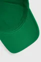 πράσινο Βαμβακερό καπέλο του μπέιζμπολ HUGO