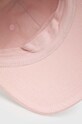 Akcesoria Tommy Hilfiger czapka z daszkiem bawełniana AW0AW14528.PPYX różowy