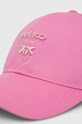 Аксесоари Памучна шапка с козирка Pinko 100621.A0MB розов