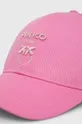 Pinko czapka z daszkiem bawełniana Materiał zasadniczy: 100 % Bawełna, Podszewka: 100 % Bawełna, Wstawki: 100 % Poliester