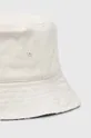 Двухсторонняя хлопковая шляпа BOSS белый
