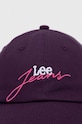 Doplnky Bavlnená šiltovka Lee LP6804A10 fialová