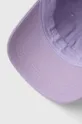 fioletowy Wrangler czapka z daszkiem bawełniana
