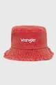 κόκκινο Βαμβακερό καπέλο Wrangler Γυναικεία