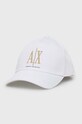 Хлопковая кепка Armani Exchange аппликация белый 944208.3R131