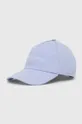 μωβ Βαμβακερό καπέλο του μπέιζμπολ Armani Exchange Γυναικεία