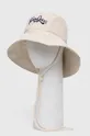 μπεζ Βαμβακερό καπέλο Tommy Jeans Γυναικεία