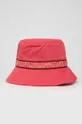 ružová Bavlnený klobúk Tommy Jeans Dámsky