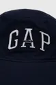 Bavlnený klobúk GAP tmavomodrá