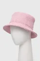 różowy Weekend Max Mara kapelusz Damski