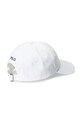 Памучна шапка с козирка Polo Ralph Lauren 211912843 бял SS25