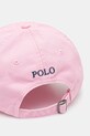 Аксесуари Бавовняна бейсболка Polo Ralph Lauren 211912843 рожевий