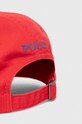 Doplnky Bavlnená šiltovka Polo Ralph Lauren 211912843 červená