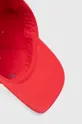 κόκκινο Βαμβακερό καπέλο του μπέιζμπολ Polo Ralph Lauren