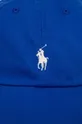 Bavlnená šiltovka Polo Ralph Lauren modrá