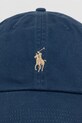 Akcesoria Polo Ralph Lauren czapka z daszkiem bawełniana 211912843 granatowy