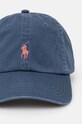 Polo Ralph Lauren berretto da baseball in cotone 211912843 blu navy SS25