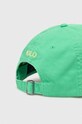 Akcesoria Polo Ralph Lauren czapka z daszkiem bawełniana 211912843 zielony