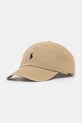 Polo Ralph Lauren czapka z daszkiem bawełniana bawełna beżowy 211912843
