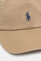 Bombažna bejzbolska kapa Polo Ralph Lauren 211912843 bež SS25