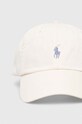 Хлопковая кепка Polo Ralph Lauren 211912843 бежевый SS25