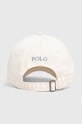 Аксессуары Хлопковая кепка Polo Ralph Lauren 211912843 бежевый