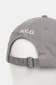 Akcesoria Polo Ralph Lauren czapka z daszkiem bawełniana 211912843 szary